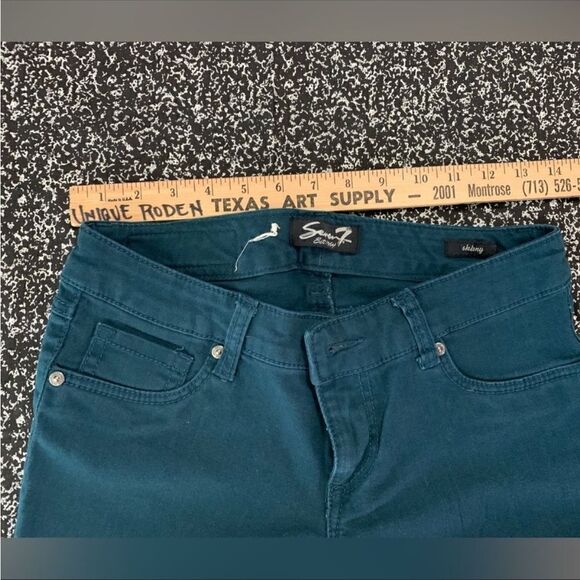 Green Skinny Seven7 Jeans  - Picture 10 of 10